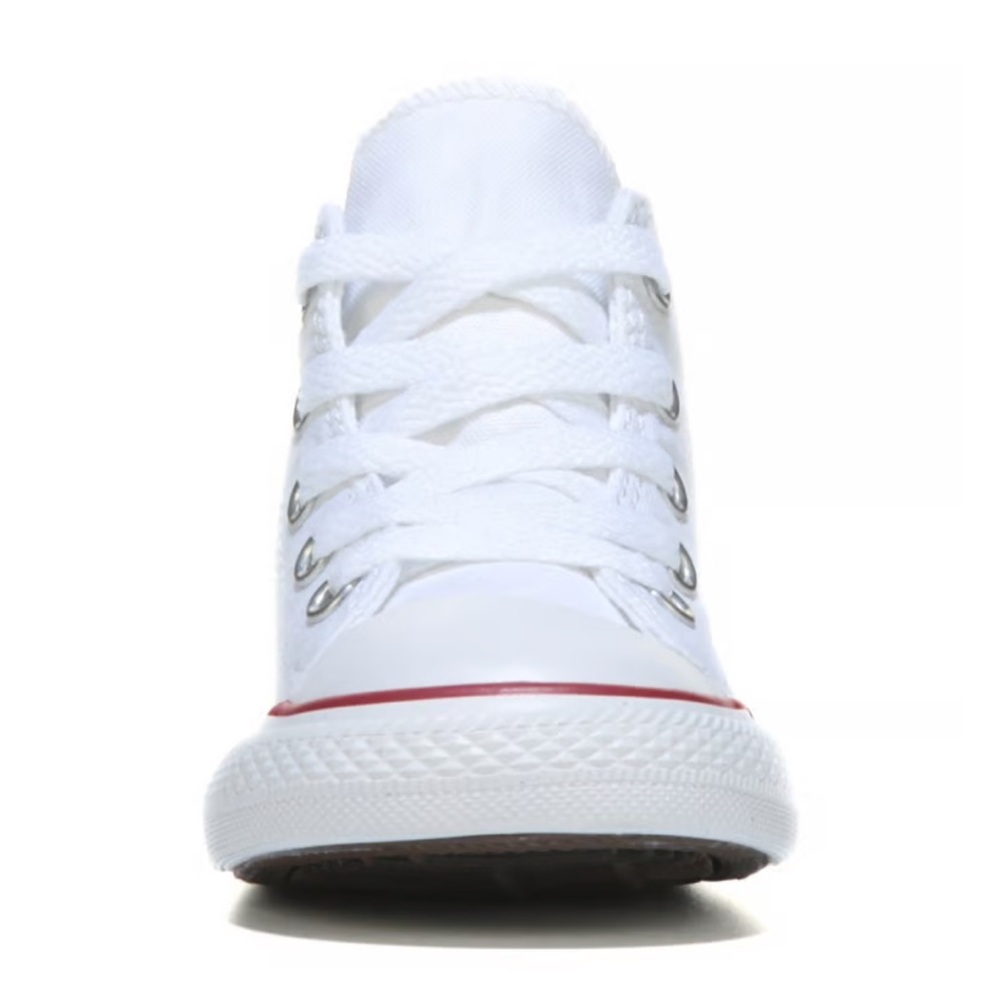 White High Top Converse Sneakers Toddler Size 6 - Picture 2 of 3